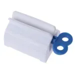 Casa si Gradina - Sanitare - Suporturi si accesorii baie - Dispensere - Dispozitiv pentru stors pasta de dinti, Gonga® Alb - Infinity.ro