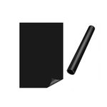Carti si Birotica - Papetarie - Hartie si topuri - Autocolant - Set 2 bucati tabla magnetica autoadeziva, 100x60 cm, negru - Infinity.ro