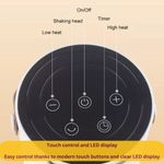 Electronice si Electrocasnice - Climatizare si sisteme de incalzire - Aparate racire aer - Ventilatoare - Ventilator Turn cu Telecomanda, Afisaj LCD, Control de la Distanta, 6 - 26°C, 3 Trepte Incalzire, 1500W, 54 cm, Alb - Infinity.ro
