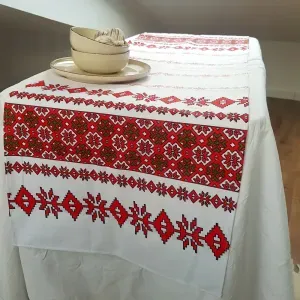 Napron decorativ pentru masa kotonia Home - Rustic, 100% bumbac 45x160 cm, T01