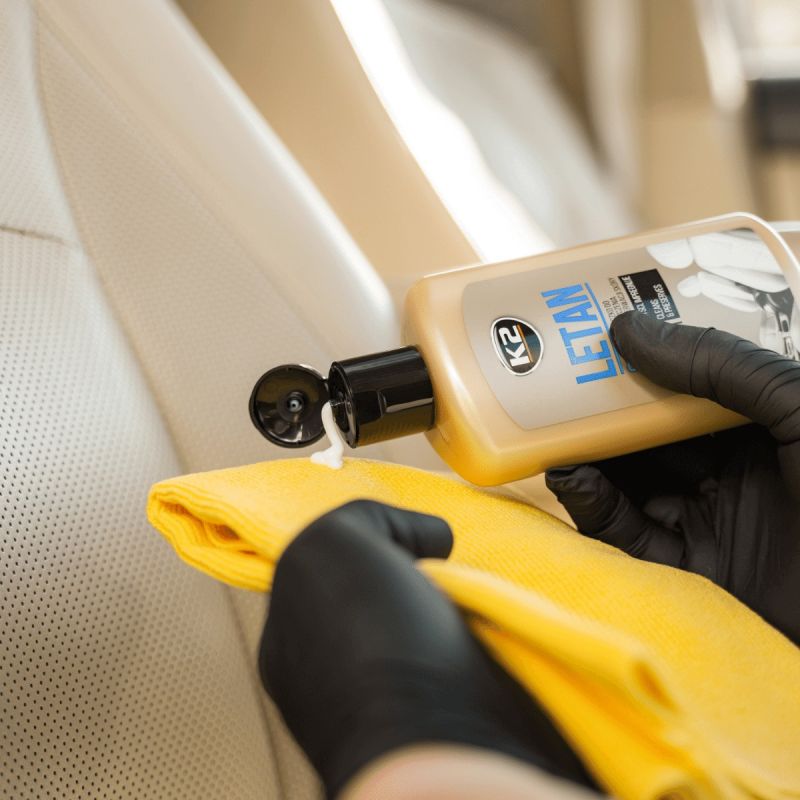 Auto si Moto - Intretinere auto - Produse curatare auto - Solutie de curatare si protectie piele auto K2 LETAN 250 ML - Infinity.ro