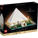 Jucarii, Copii si Bebe - Jucarii si jocuri - Seturi de constructie si cuburi - Seturi de constructie - LEGO Architecture Marea piramida din Giza 21058 - Infinity.ro