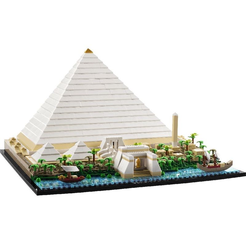 Jucarii, Copii si Bebe - Jucarii si jocuri - Seturi de constructie si cuburi - Seturi de constructie - LEGO Architecture Marea piramida din Giza 21058 - Infinity.ro