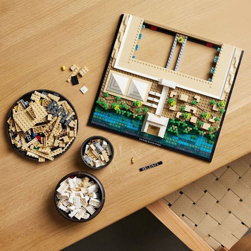 Jucarii, Copii si Bebe - Jucarii si jocuri - Seturi de constructie si cuburi - Seturi de constructie - LEGO Architecture Marea piramida din Giza 21058 - Infinity.ro