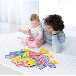 Jucarii, Copii si Bebe - Jucarii si jocuri - Jucarii & jocuri educative - Jucarii interactive - Jucarie educativa Montessori pentru copii, DDOLI, Set masina de invatare cuvinte in limba engleza cu cititor de carduri flash, 224 de cuvinte 112 carduri, incarcare MicroUSB, 2 ani+, Roz - Infinity.ro