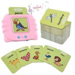 Jucarii, Copii si Bebe - Jucarii si jocuri - Jucarii & jocuri educative - Jucarii interactive - Jucarie educativa Montessori pentru copii, DDOLI, Set masina de invatare cuvinte in limba engleza cu cititor de carduri flash, 224 de cuvinte 112 carduri, incarcare MicroUSB, 2 ani+, Roz - Infinity.ro