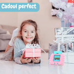 Jucarii, Copii si Bebe - Jucarii si jocuri - Jucarii bebelusi - Jucarii interactive bebelusi - Jucarie educativa Montessori, Set masina de invatare cu cititor de carduri, Danex, invata engleza, 112 bucati carduri flash 224 de cuvinte, 2 ani+, Roz - Infinity.ro