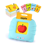 Jucarii, Copii si Bebe - Jucarii si jocuri - Jucarii & jocuri educative - Jocuri si jucarii educative - Jucarie educativa Montessori pentru copii, DDOLI, set jucarie de invatare cuvinte in limba engleza cu cititor de carduri flash, 224 de cuvinte 112 carduri, incarcare MicroUSB, 2 ani+, Albastru - Infinity.ro