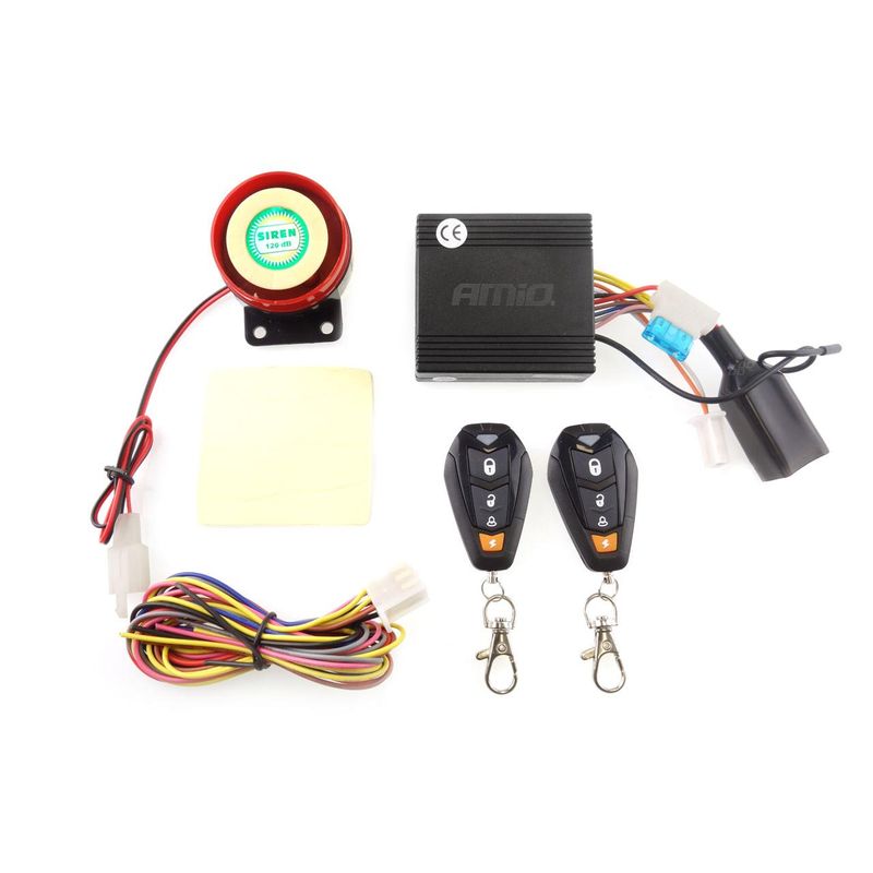 Auto si Moto - Electronice auto - Sisteme de alarma auto - Alarma motocicleta cu functie "pornire motor"  telecomenzi MCA14 - Infinity.ro