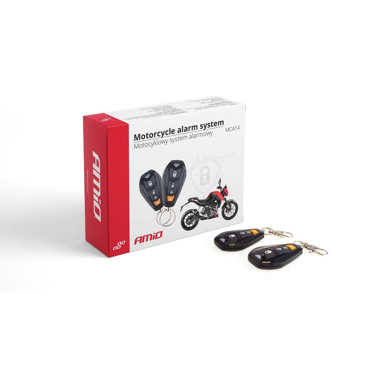 Auto si Moto - Electronice auto - Sisteme de alarma auto - Alarma motocicleta cu functie "pornire motor"  telecomenzi MCA14 - Infinity.ro
