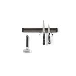 Casa si Gradina - Bucatarie si vesela - Organizare si depozitare bucatarie - Suporturi tacamuri si vase - Suport magnetic pentru cutite, 60 cm, cu 6 carlige agatare, Hendi - Infinity.ro