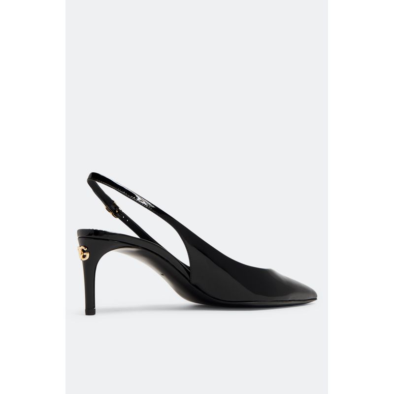 Fashion, accesorii si bijuterii - Femei - Incaltaminte femei - Pantofi femei - Pantofi dama Dolce & Gabbana slingback Cardinale cg0606a147180999, Negru, 36 EU - Infinity.ro