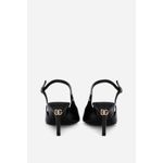 Fashion, accesorii si bijuterii - Femei - Incaltaminte femei - Pantofi femei - Pantofi dama Dolce & Gabbana slingback Cardinale cg0606a147180999, Negru, 36 EU - Infinity.ro
