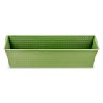 Casa si Gradina - Bucatarie si vesela - Vase pentru gatit - Tavi copt - Tava de copt ZASS Gourmet, ZG-BW 02, 31x11.8x7.5cm, Otel, antiaderenta, cuptor cu gaz si/sau electric, Verde - Infinity.ro