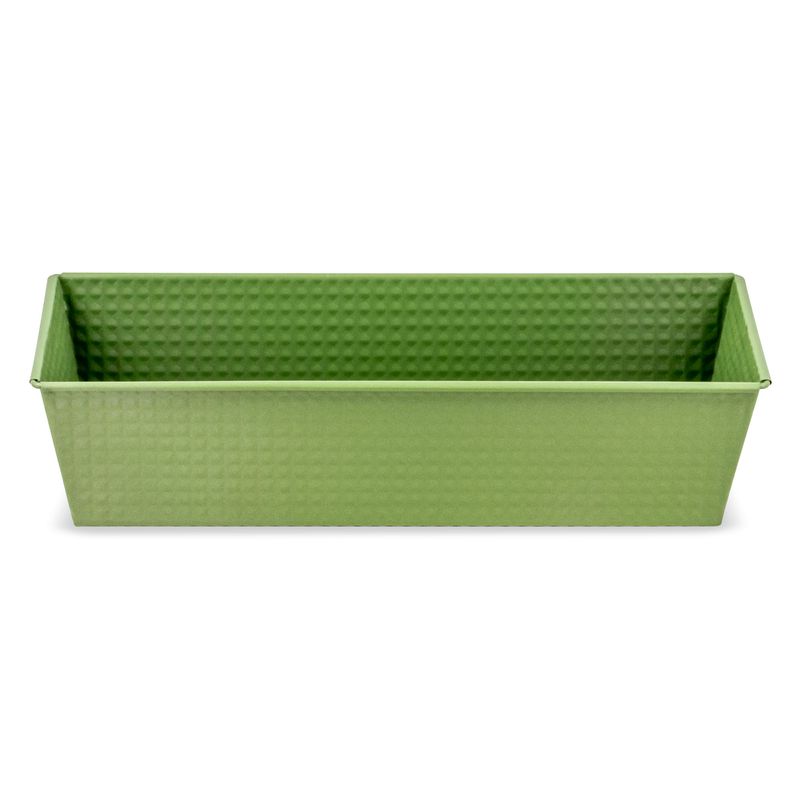 Casa si Gradina - Bucatarie si vesela - Vase pentru gatit - Tavi copt - Tava de copt ZASS Gourmet, ZG-BW 02, 31x11.8x7.5cm, Otel, antiaderenta, cuptor cu gaz si/sau electric, Verde - Infinity.ro