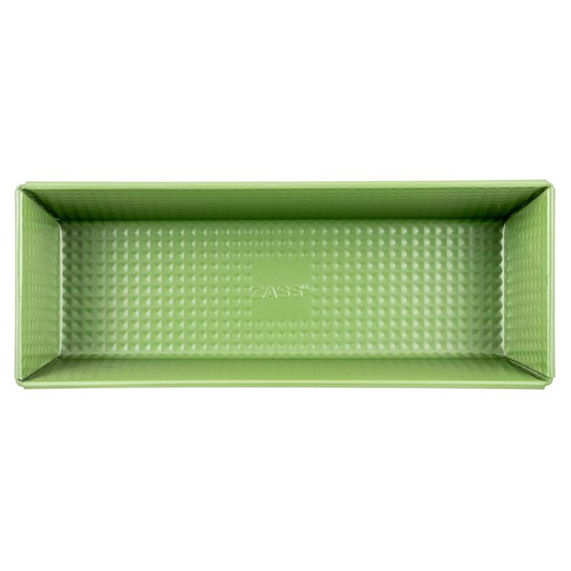 Casa si Gradina - Bucatarie si vesela - Vase pentru gatit - Tavi copt - Tava de copt ZASS Gourmet, ZG-BW 02, 31x11.8x7.5cm, Otel, antiaderenta, cuptor cu gaz si/sau electric, Verde - Infinity.ro