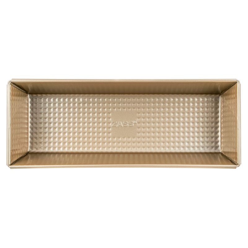 Casa si Gradina - Bucatarie si vesela - Vase pentru gatit - Tavi copt - Tava de copt ZASS Gourmet, ZG-BW 02, 31x11.8x7.5cm, Otel, antiaderenta, cuptor cu gaz si/sau electric, Bronz - Infinity.ro