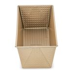 Casa si Gradina - Bucatarie si vesela - Vase pentru gatit - Tavi copt - Tava de copt ZASS Gourmet, ZG-BW 02, 31x11.8x7.5cm, Otel, antiaderenta, cuptor cu gaz si/sau electric, Bronz - Infinity.ro