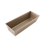 Casa si Gradina - Bucatarie si vesela - Vase pentru gatit - Tavi copt - Tava de copt ZASS Gourmet, ZG-BW 02, 31x11.8x7.5cm, Otel, antiaderenta, cuptor cu gaz si/sau electric, Bronz - Infinity.ro