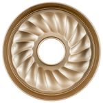 Casa si Gradina - Bucatarie si vesela - Vase pentru gatit - Tavi copt - Tava tort cu 2 baze detasabile ZASS Gourmet, ZG-BW 03, 26 cm, Otel, antiaderenta, cuptor cu gaz/electric, Bronz - Infinity.ro