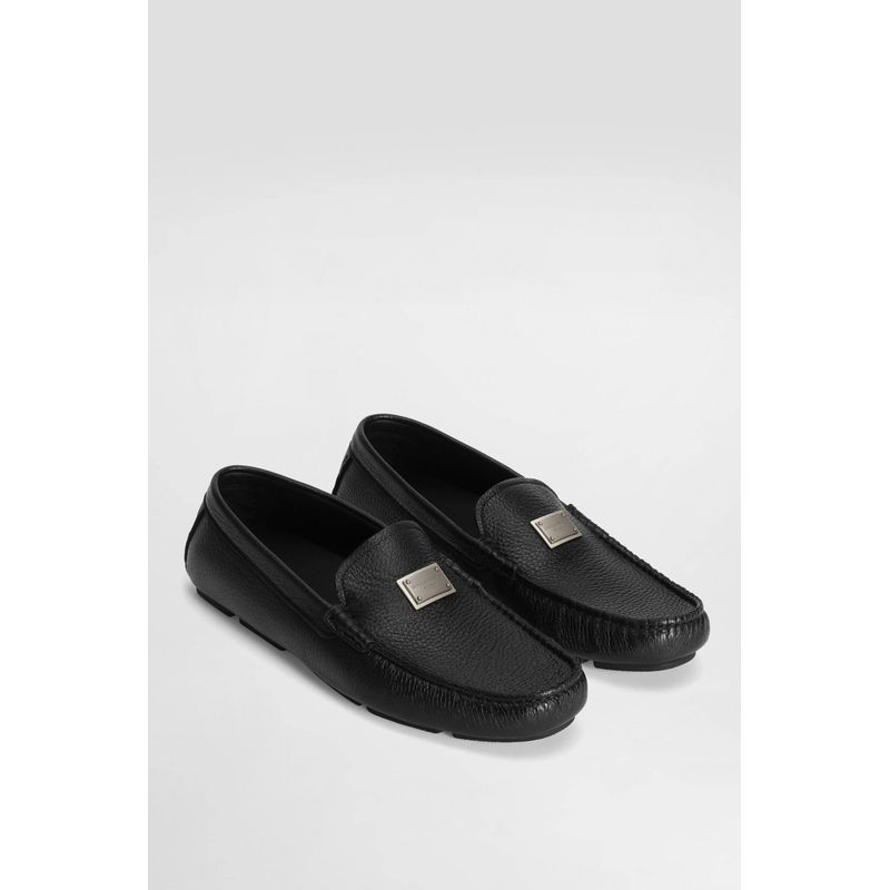 Fashion, accesorii si bijuterii - Barbati - Incaltaminte barbati - Mocasini barbati - Mocasini barbati  Dolce & Gabbana a50596a803480999, 44 EU, Negru - Infinity.ro
