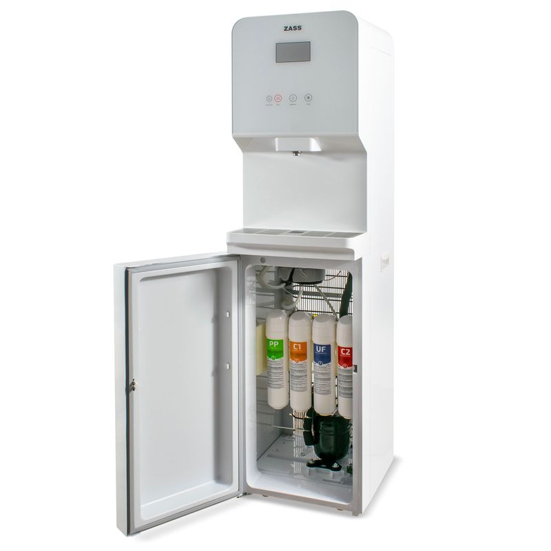 Casa si Gradina - Mobilier - Organizare si depozitare - Dozatoare/dispensere de apa - Dozator apa comercial ZWD 24 WF ZASS, De podea, Cu sistem de filtrare si Purificare cu lampa UV - Infinity.ro