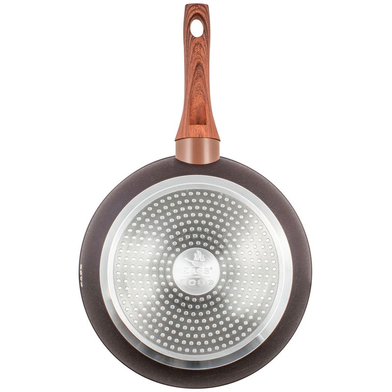 Casa si Gradina - Bucatarie si vesela - Vase pentru gatit - Tigai si seturi - Tigaie ZG-AFP01-26 Zass Gourmet Antiaderenta, Din aluminiu turnat sub presiune, Diametru 26 cm - Infinity.ro
