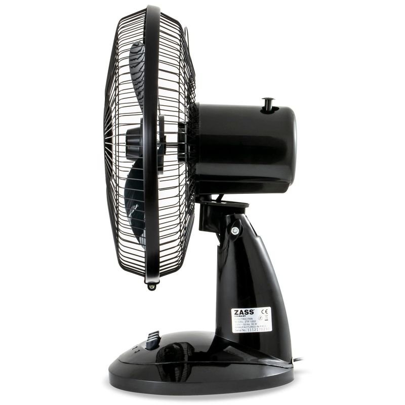 Electronice si Electrocasnice - Climatizare si sisteme de incalzire - Aparate racire aer - Ventilatoare - Ventilator de birou Zass ZTF 1202 - Infinity.ro
