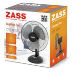 Electronice si Electrocasnice - Climatizare si sisteme de incalzire - Aparate racire aer - Ventilatoare - Ventilator de birou Zass ZTF 1202 - Infinity.ro
