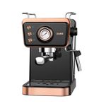 Electronice si Electrocasnice - Electrocasnice bucatarie - Preparare bauturi - Espressoare - Espressor manual Zass Rose Gold ZEM 20 - Infinity.ro