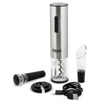 Casa si Gradina - Bucatarie si vesela - Accesorii bar - Tirbusoane si dopuri - Set deschizator de vin electric Zass Gourmet ZEWS 03 - Infinity.ro