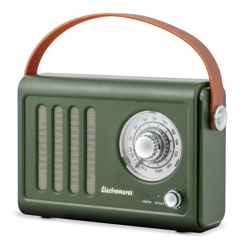 TV, Audio-Video si Foto - Portabile audio - Radio - Radio retro cu difuzor Bluetooth Electromures EM 1006 - Infinity.ro