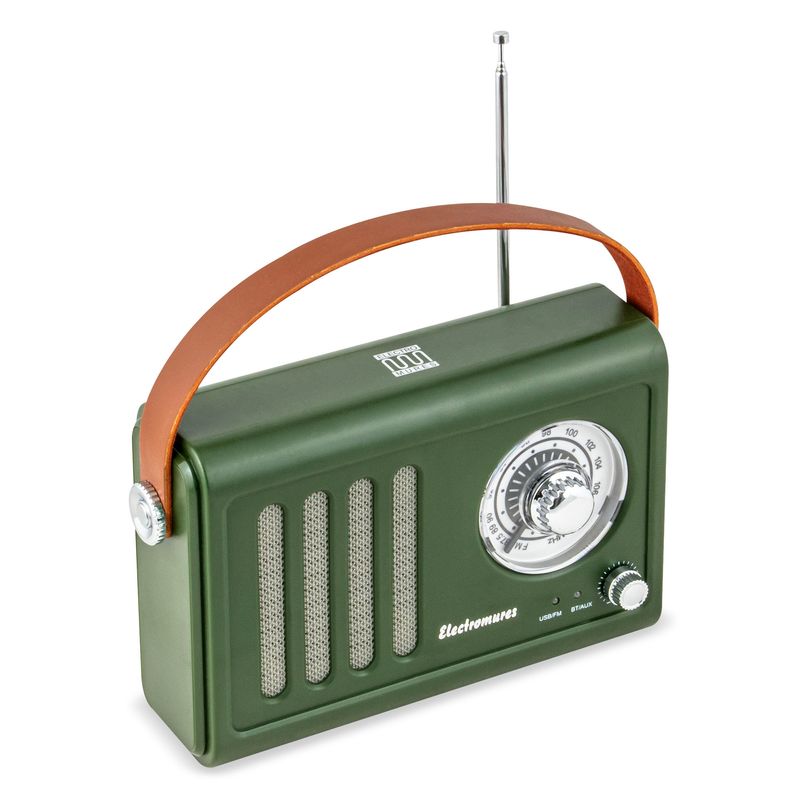 TV, Audio-Video si Foto - Portabile audio - Radio - Radio retro cu difuzor Bluetooth Electromures EM 1006 - Infinity.ro