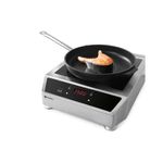 Electronice si Electrocasnice - Aragazuri, cuptoare si hote - Plite incorporabile - Plite cu inductie - Plita inductie 3500D Hendi/ 340x440x(H)120 mm, 3500 W, 230 V - Infinity.ro