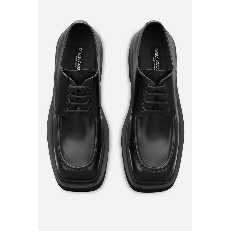 Fashion, accesorii si bijuterii - Barbati - Incaltaminte barbati - Pantofi barbati - Pantofi Dolce & Gabbana City Trek Derby  a10806a120380999 Negru 42 EU - Infinity.ro