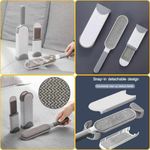 Petshop - Accesorii petshop - Culcusuri si custi - Culcusuri si saltele - Pat Imblanit pentru Animale de Companie, Suprafata Antiaderenta, Soft, 40 cm si 2 Perii pentru Indepartarea Parului - Infinity.ro