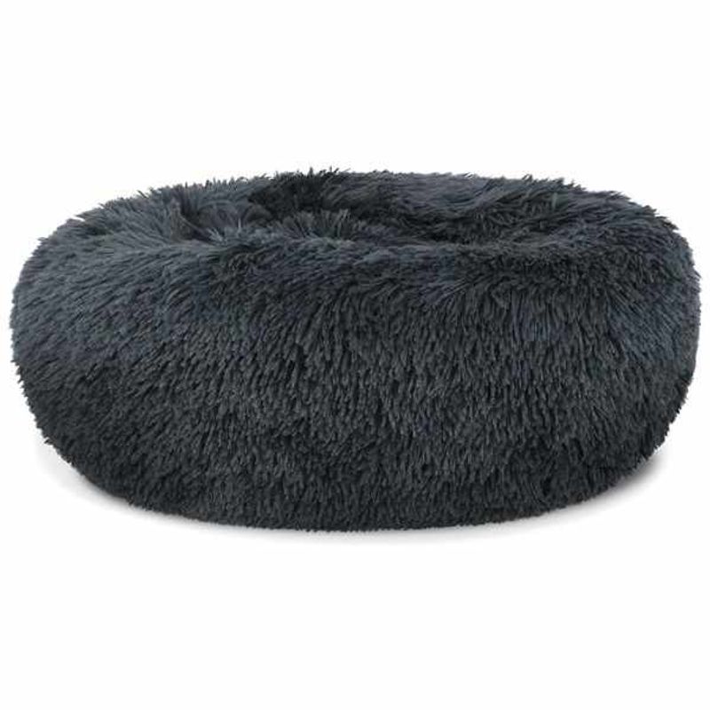 Petshop - Accesorii petshop - Culcusuri si custi - Culcusuri si saltele - Pat Imblanit pentru Animale de Companie, Suprafata Antiaderenta, Soft, 40 cm si 2 Perii pentru Indepartarea Parului - Infinity.ro