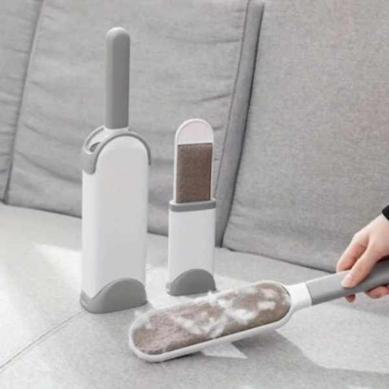 Petshop - Accesorii petshop - Culcusuri si custi - Culcusuri si saltele - Pat Imblanit pentru Animale de Companie, Suprafata Antiaderenta, Soft, 40 cm si 2 Perii pentru Indepartarea Parului - Infinity.ro