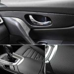 Auto si Moto - Piese auto si accesorii - Caroserie - Ornamente exterior auto - Folie Colantare Auto sau Moto, Model Fibra Cardon 3D, Impermeabila, Rezistenta UV, Latime 1.27 m, Lungime 3 m, Negru - Infinity.ro