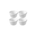 Casa si Gradina - Bucatarie si vesela - Vesela si tacamuri - Farfurii si boluri - Set 4 ramekine, melamina, 70x70x(H)37 mm, Hendi, ideale pt aperitive si sosuri - Infinity.ro