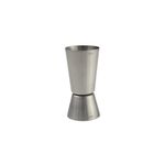 Casa si Gradina - Bucatarie si vesela - Ustensile bucatarie - Ustensile de masurat de bucatarie - Masura servire bauturi spritoase cu 2 parti de 25 si 50 ml, inox, 40x(H)85 mm, Hendi - Infinity.ro
