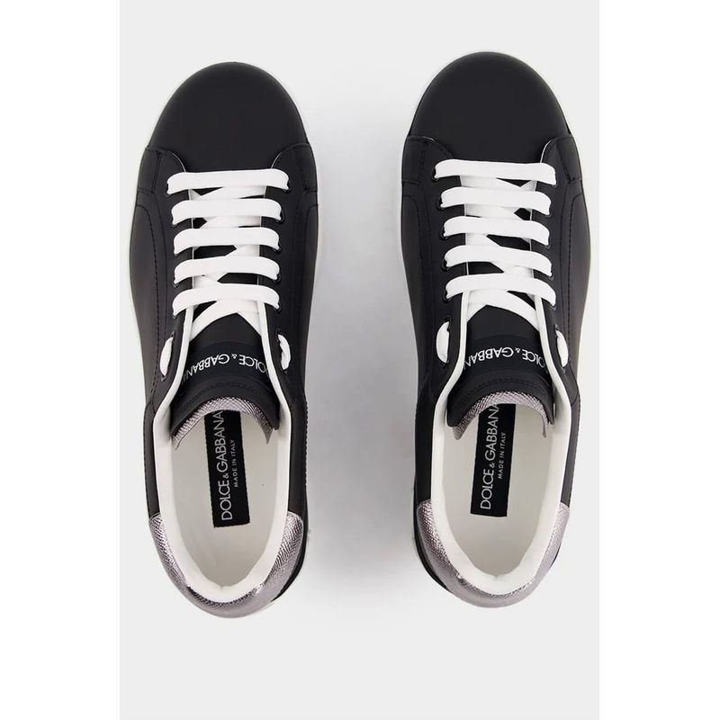 Sport si Outdoor - Echipament Sportiv - Incaltaminte sport - Pantofi sport - Pantofii barbati Portofino Dolce & Gabbana cs2216ah5278b979, 44 EU, Negru - Infinity.ro