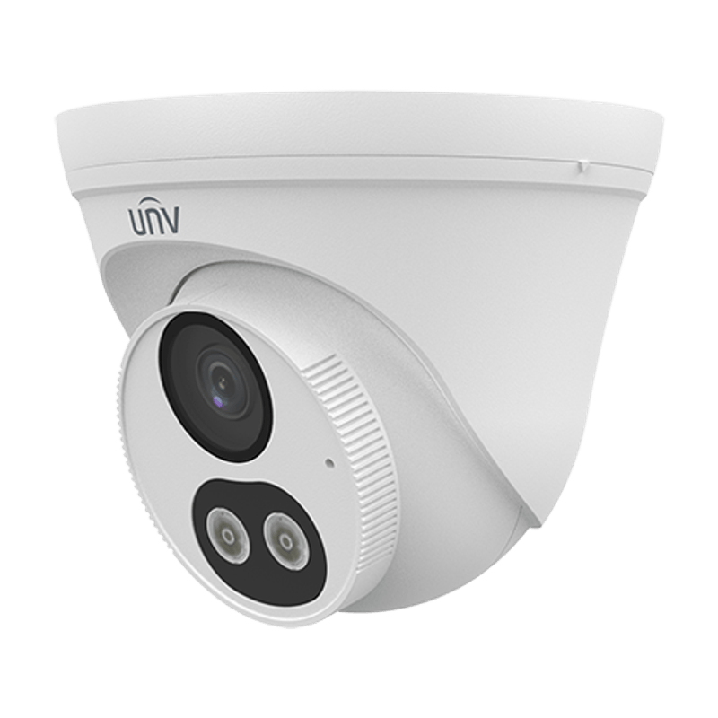 Casa si Gradina - Electrice - Smart Home - Camere de supraveghere - Camera IP ColorHunter Dual-Light 4MP, lentila 2.8mm, IR 30m, WL 30m, Microfon incorporat, SDCard - UNV - Infinity.ro