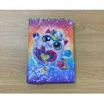 Jucarii, Copii si Bebe - Jucarii si jocuri - Jucarii & jocuri educative - Seturi de artizanat - Jurnal cu paiete, set artizanat, Rainbocorn, 81-0001 - Infinity.ro