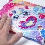 Jucarii, Copii si Bebe - Jucarii si jocuri - Jucarii & jocuri educative - Seturi de artizanat - Jurnal cu paiete, set artizanat, Rainbocorn, 81-0001 - Infinity.ro