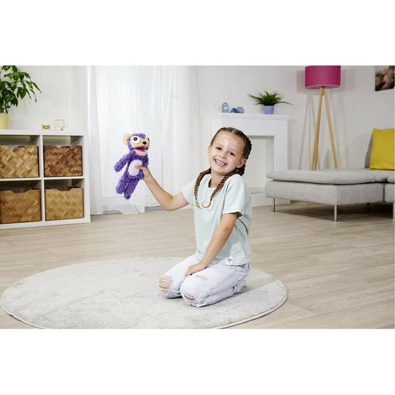 Jucarii, Copii si Bebe - Jucarii si jocuri - Jucarii de plus - Jucarie de Plus cu Sunet Simba Screamerz Maimuta 30 cm Mov - Infinity.ro