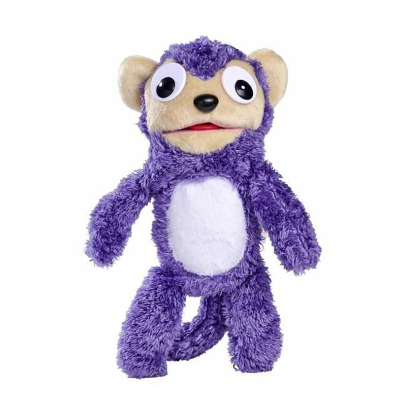 Jucarii, Copii si Bebe - Jucarii si jocuri - Jucarii de plus - Jucarie de Plus cu Sunet Simba Screamerz Maimuta 30 cm Mov - Infinity.ro