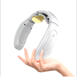 Ingrijire personala si Cosmetice - Sanatate si wellness - Articole wellness - Aparate si dispozitive de masaj - Aparat de Masaj Cervical Multifunctional, Portabil, Relaxare pentru Gat, Spate, Brate, Lombar si Picioare, 4 M/15N– ALB - Infinity.ro
