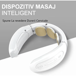 Ingrijire personala si Cosmetice - Sanatate si wellness - Articole wellness - Aparate si dispozitive de masaj - Aparat de Masaj Cervical Multifunctional, Portabil, Relaxare pentru Gat, Spate, Brate, Lombar si Picioare, 4 M/15N– ALB - Infinity.ro