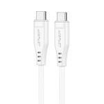 Laptop, Telefoane si Tablete - Telefoane mobile si accesorii - Accesorii Telefoane - Cabluri si adaptoare telefoane - Cablu de incarcare, Type-C to Type-C, 60W, 3A, High-Speed Charging, 1.2m - Acefast (C3-03) - Alb - Infinity.ro